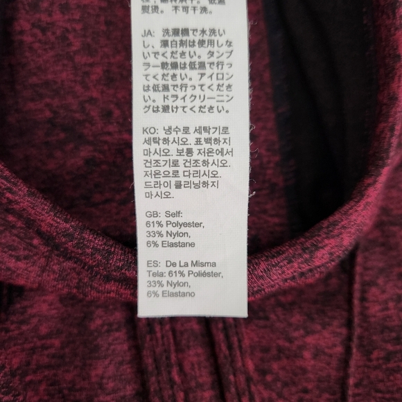 BLACK DIAMOND heathered burgundy crux hoody pullover climbing hiking activewear - Picture 12 of 14